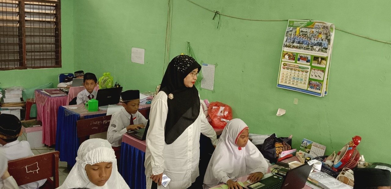 MIN 8 Kota Medan laksanakan Geladi Bersih ANBK