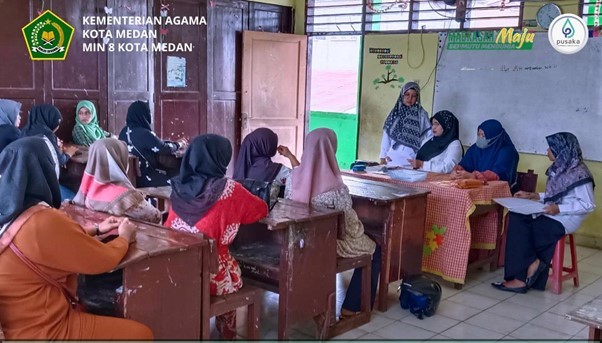 Rapat Orang Tua Siswa Kelas 6 MIN 8 Kota Medan Bahas Kegiatan Akhir Siswa