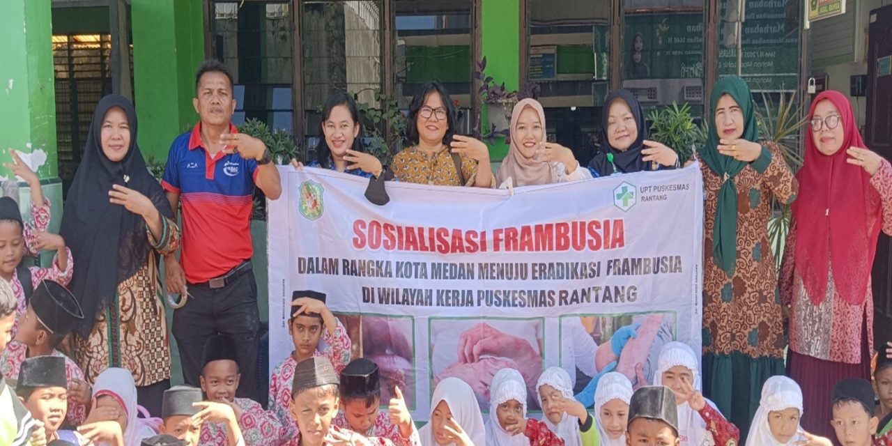 Sosialisasi Frambusia di MIN 8 Kota Medan dengan tajuk “Edukasi Sejak Dini Dukung Eradikasi Frambusia di Kota Medan