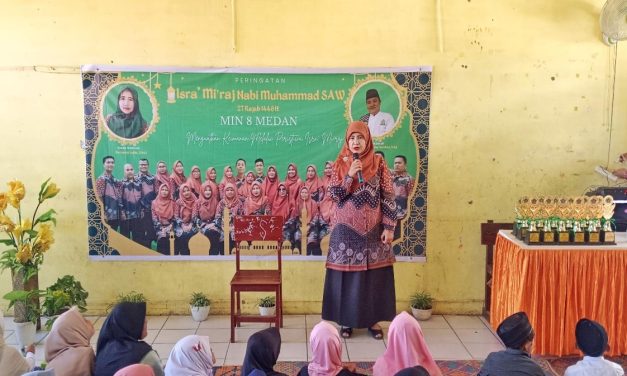 MIN 8 Kota Medan Gelar Lomba Peringatan Isra’ Mi’raj dengan Antusiasme Tinggi